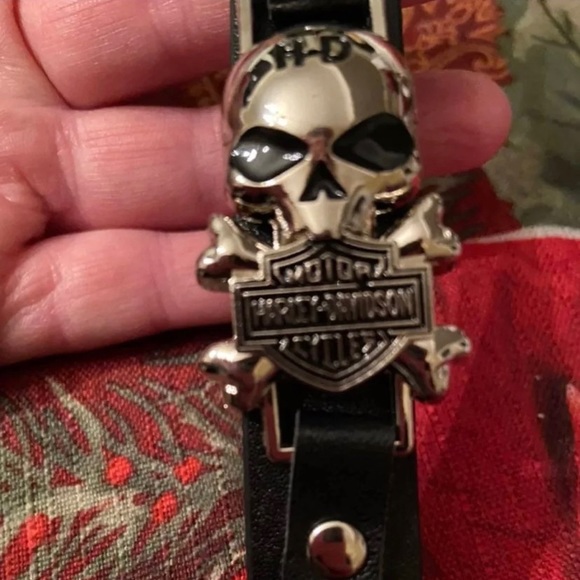 Harley-Davidson Jewelry - HD Leather Bracelet